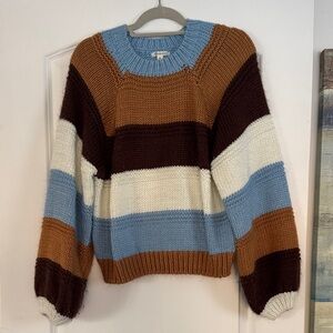 Versona Multicolor Striped Sweater